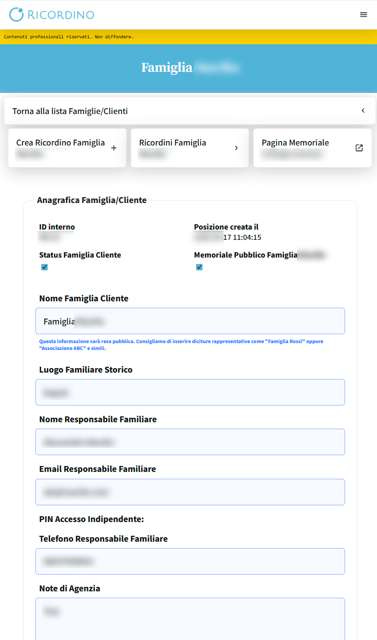 Gestione Cliente